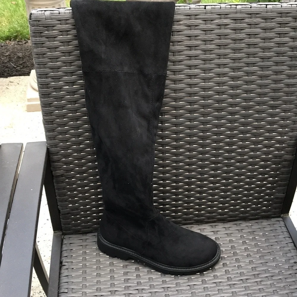 A new day Over the knee boots black nwt - Picture 6 of 9